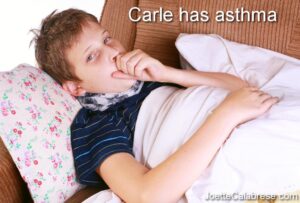 Carle has asthma
