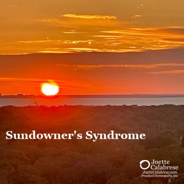 Sundowner's Syndrome - JoetteCalabrese.com