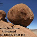Leave No Stone Unturned (Tonsil Stone, That Is)