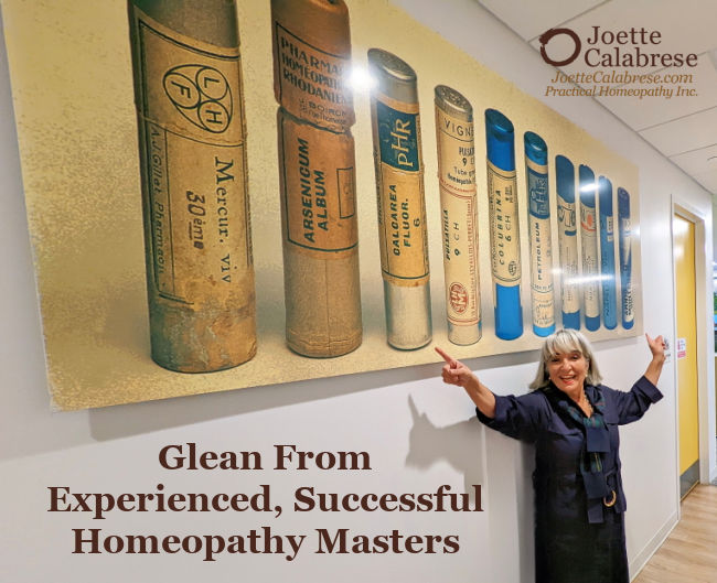 Joette Calabrese, Practical Homeopathy®, Glean From Experienced, Successful Homeopathy Masters 